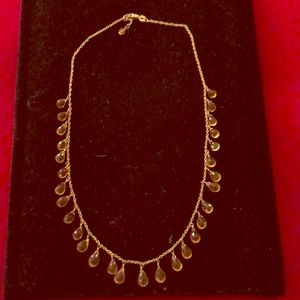 Necklace Citrine 14k gold